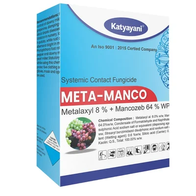 Katyayani Meta-Manco Metalaxyl 8% + Mancozeb 64% Wp Fungicide for controlling Fungal Disease(Quantity-2 kg)