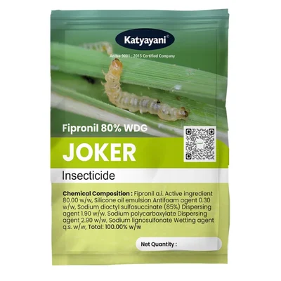Katyayani Joker Fipronil 80% WDG Insecticide for Crop Protection and Superior Pest Control(Pack-40 gm x 1)