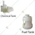 Premium Quality Chemical Tank and Fuel Tank Combo for Fogging Machine
