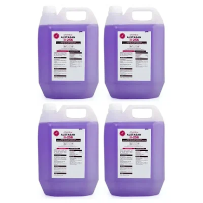 4 Pcs of Chemtex (5 Liter x 4 pcs) Alstasan II 256 Concentrated Hard Surface Disinfectant