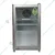 Elanpro ECG 105 Single Glass Door 98L Chiller for ice-Cream, Cold Drinks, Snacks Storing and Good Fit for Retail Store