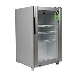 Elanpro ECG 105 Single Glass Door 26L Chiller for ice-Cream, Cold Drinks, Snacks Storing and Good Fit for Retail Store