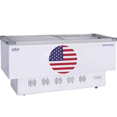 Celfrost 528 Ltr Sliding Glass Door Chest Freezer, IL-550