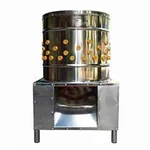 Made in India Commercial 10 Birds Chicken De-feathering Machine with 1.5HP Motor