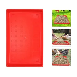 Premium Quality Chicks Feeding Rectangular Tray for Poultry Farming