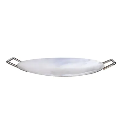 Mira Steel SS 3 mm Round Chinese Tawa Platter for Catering Purpose(Size-28 inch Dia. )