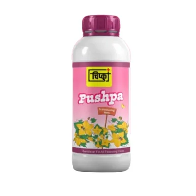 Chipku Pushpa - Premium Flowering Stimulant for All Flowering Crops(Pack Of 1 Liter)