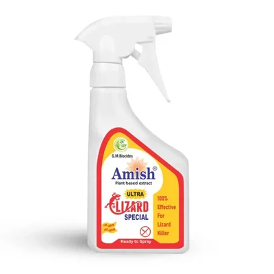 Chipku Amish Ultra Special Lizard Spray (250ml) 100% Effective Plant-Based Lizard Killer, Ready to Spray