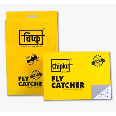 Chipku House Fly Catcher | 100% Safe Sticky Fly Trap for Homes, Hotels & Kitchens