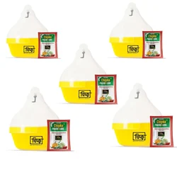 Chipku MAX PLUS Trap with Pheromone Melon FlyLure for Bactrocera Cucurbitae(Quantity-10 pieces)