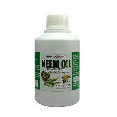 Chipku Turning Point Neem Oil Concentrate (250ml) Natural Organic Pest Control for Plants
