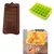 Combo of Chocolate Bar, Honeycomb & Cube Shape Silicone Mould for Multipurpose Sweet Desserts
