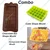 Combo of Chocolate Bar, Honeycomb & Cube Shape Silicone Mould for Multipurpose Sweet Desserts