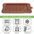 Combo of Chocolate Bar, Honeycomb & Cube Shape Silicone Mould for Multipurpose Sweet Desserts