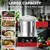 5 liter Chopper and Food Processor for Meat and Food Preparation For Grinding Meat for Keema, Sausages, Burgers