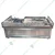 SS Chowmin Counter with Single Burner and 1 Large Square Pot and 3 Small Round Pot