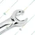 De Neers Chrome Plated Flare Nut Wrench 4 Pcs Set ( 8x10, 11x13, 14x15, 17x19 mm)