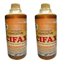 CIFAX 500 ml Fish Medicine - Fish Health Management (Pack of 2) for Pond Water Quality Management 