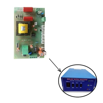 Solar Zatka Machine Main Circuit Board for 50 Bigha Programming Model  