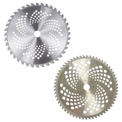 Heavy Duty 60-Teeth and 80-Teeth TCT Blade Combo For Petrol Brush Cutter