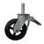 Premium Quality 150 x 50 mm CI Rubber Scaffold Castor Wheel