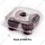 900 Pcs, 4 Cavity Clamshell Muffin/Cupcake Container