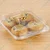 900 Pcs, 4 Cavity Clamshell Muffin/Cupcake Container
