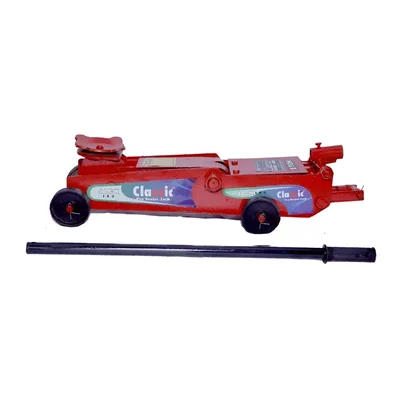 Classic 2-Ton Capacity Hydraulic Floor Trolley Jack for Hatchback Cars - Maximum Lifting Height 330 mm