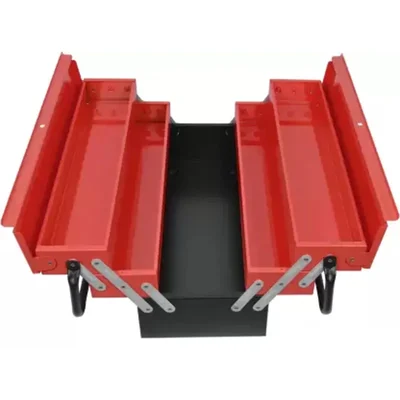 High-Grade Metal Water Resistant Cantilever Tool Storage Box