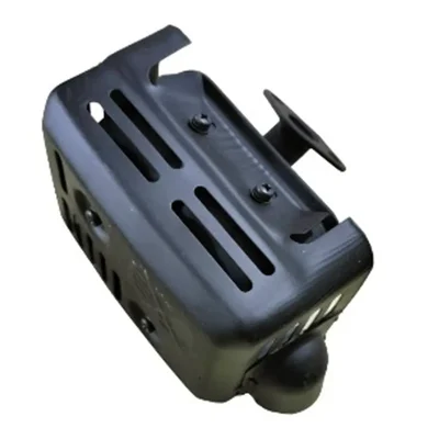 Classic Muffler Assembly (with Deflector) For 4 Stroke 7 HP (170F) Petrol Power Tiller / Cultivator, E12857251