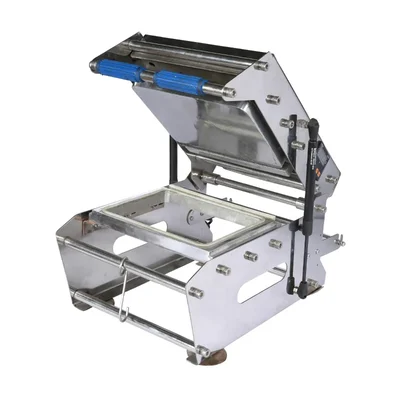 YPS Classic Heavy Duty 100x137mm Tray Sealing Machine for 250 gm Containers Commercial Grade Food Packaging Heat Sealer