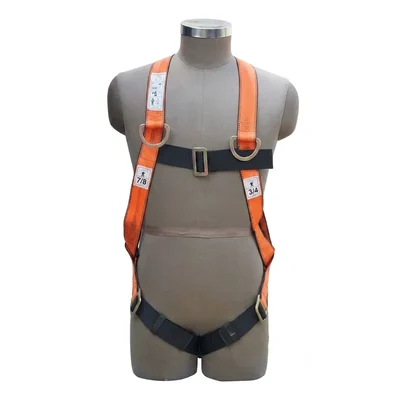 Metro Safety Class L Full Body Tower Climbing Harness with Dorsal and Dual Chest D-Rings IS 3521:1999 (SB 1018)