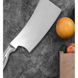 Vinayak Machines 10 pcs Stainless Steel Cleaver Knives/ Meat Knives for Kitchen