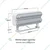 Enem 3 in 1 Cling Wrap Dispenser with Cutter And Magnetic Paper Towel Holder