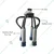 COWTOOLS Cow Milking Cluster For Milking Machine 