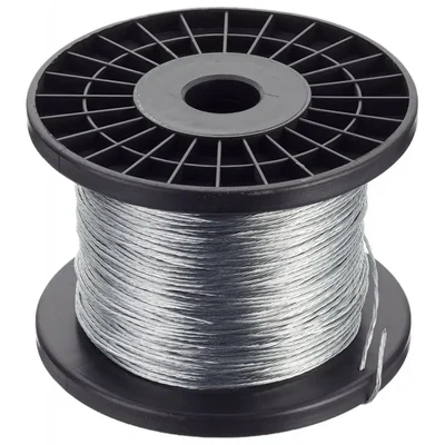 Premium Quality Galvanized 1.5mm Thick 500 Meter Long Clutch Fencing Wire