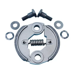 Heavy Metal Clutch With Nuts for 31CC / 35CC / 43CC / 52CC Engine Brush Cutter 