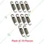 Clutch Spring 8 Roll (Pack of 10) for 2 Stroke & 4 Stroke Engine of Brush Cutter, BC-035