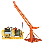 UTC 90 Kg Frame & 10 Feet Boom length 500 kg Mini Crane 360° With 5 hp Electric Clutch Winch, 50 Meter & 8mm Wire Rope