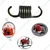 TU26 10 Pcs Clutch Spring SP228 For 2 Stroke 26 CC Engine, Suitable for Power Sprayer & Water Pump