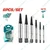 Total 6 Pcs Coarse Thread Screw Extractor Set (TACSE0061)
