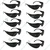 Safety Polycarbonate Cobalt Black Lens Full Rim Safety Goggles(Pack-40 Pcs)