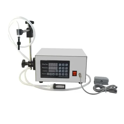 Semi-Automatic Single Head Almond and Coconut Oil Filler Machine for Commercial Purpose