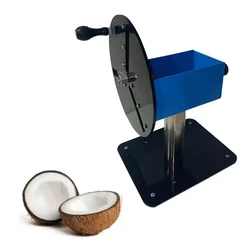 MS Body Hand Operated 3 Blades Coconut Meat Slicer Machine with Free Accessories 