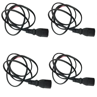 4 pcs of 1 Meter Charger Cable Extension Cord Wire For Battery Sprayer
