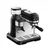 COFFEE MART Paio Black Colour Espresso Coffee Machine with Built in Coffee Grinder for Home and Small Café Use