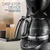 De'Longhi Black Filter 10-Cup Drip Coffee Maker,1000W