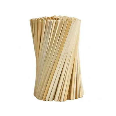 HORECA 1000pcs, 5.5 Inch (140mm) Coffee Stirrer Sticks | Disposable Birchwood Tea and Beverage Stirrer