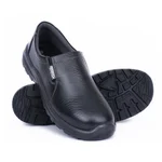 Coffer Safety 1091 Slip On Safety Shoe, Apollo Print Leather, PU Sole, 200J Steel Toe Cap, Heat Resistance Upto 120°C