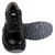 Coffer Safety M1024 Safety Shoe, ISI Marked, Dual Density PU Sole. D-Rings for Speed Lacing, Black(Size-5)